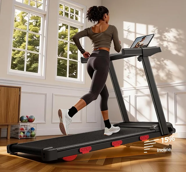 SF60 treadmill in a bright home setting